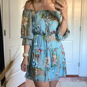Gorgeous Paisley Alice & Olivia mini dress